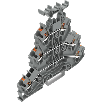 WAGO 2202-3231 - Bloque de terminales a través de tres niveles, Ø 0,25 - 2,5 mm, WAGO 2202-3231 - Bloque de terminales a través de tres niveles, Ø 0,25 - 2,5 mm,