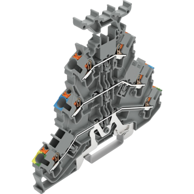 WAGO 2202-3247 - Bloque de terminales a través de tres niveles, Ø 0,25 - 2,5 mm, WAGO 2202-3247 - Bloque de terminales a través de tres niveles, Ø 0,25 - 2,5 mm,