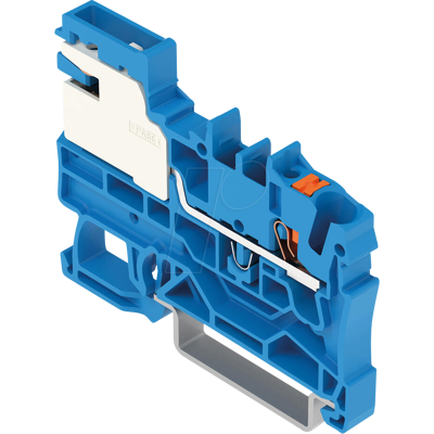 WAGO 2202-7114 - Terminal de desconexión N de 1 conductor, 2,5 mm², azul WAGO 2202-7114 - Terminal de desconexión N de 1 conductor, 2,5 mm², azul
