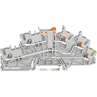 WAGO 2203-6544 - Instalación de abrazadera de piso, 3 polos, Ø 0,25 - 4 mm WAGO 2203-6544 - Instalación de abrazadera de piso, 3 polos, Ø 0,25 - 4 mm