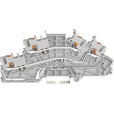 WAGO 2203-6642 - Borne de etapa de instalación, 2,5 mm², L/L, gris WAGO 2203-6642 - Borne de etapa de instalación, 2,5 mm², L/L, gris