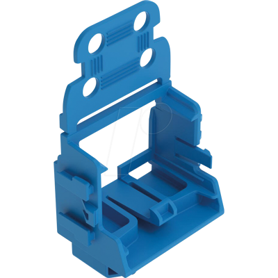 WAGO 221-539-0BL - Adaptador de montaje para carril de montaje, 10 hilos, azul WAGO 221-539-0BL - Adaptador de montaje para carril de montaje, 10 hilos, azul