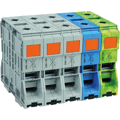 WAGO 285-1169 Conjunto trifásico de alta corriente - Set eléctrico WAGO 285-1169 Conjunto trifásico de alta corriente - Set eléctrico