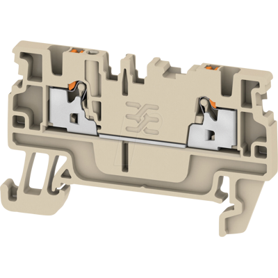 WEIDMÜLLER A2C 1.5 - Klippon® Connect feed-through terminal, A-series beige WEIDMÜLLER A2C 1.5 - Klippon® Connect feed-through terminal, A-series beige