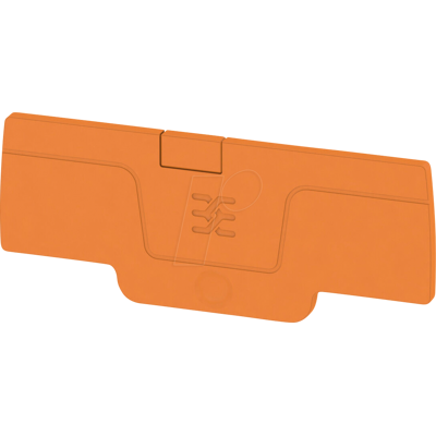 WEIDMÜLLER AEP 4C 1.5 OR - Serie A, placa final, AEP 4C 1,5, naranja WEIDMÜLLER AEP 4C 1.5 OR - Serie A, placa final, AEP 4C 1,5, naranja