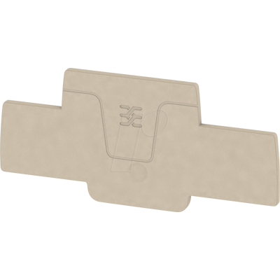 WEIDMÜLLER AEP 2T 1.5 - A-series, end plate, AEP 2T 1.5, beige WEIDMÜLLER AEP 2T 1.5 - A-series, end plate, AEP 2T 1.5, beige