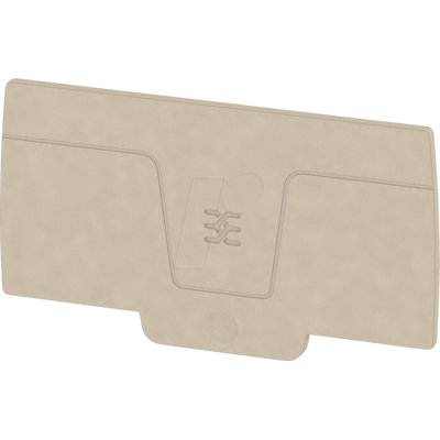WEIDMÜLLER AEP 2C 10/16 - Serie A, placa final, AEP 2C 10/16, beige WEIDMÜLLER AEP 2C 10/16 - Serie A, placa final, AEP 2C 10/16, beige