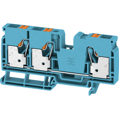 Weidmüller A3C 10 BL Terminal - 10mm², Azul, 3 Conexiones Weidmüller A3C 10 BL Terminal - 10mm², Azul, 3 Conexiones