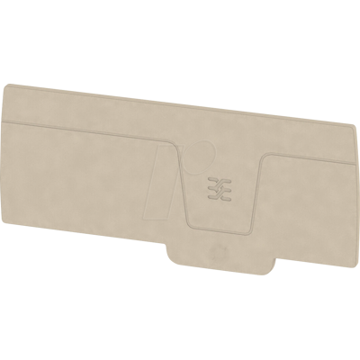 WEIDMÜLLER AEP 3C 10/16 - Serie A, placa final, AEP 2T 10/16, beige WEIDMÜLLER AEP 3C 10/16 - Serie A, placa final, AEP 2T 10/16, beige