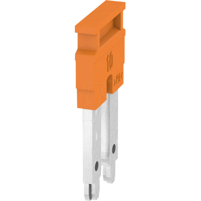 Conector transversal naranja Weidmüller ZQV 10N/2 - Conector eléctrico Conector transversal naranja Weidmüller ZQV 10N/2 - Conector eléctrico
