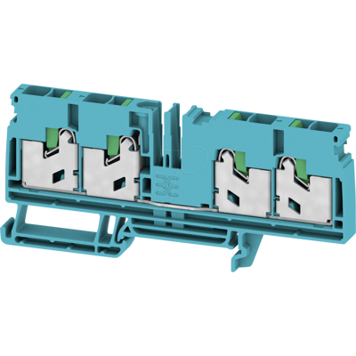 WEIDMÜLLER S4C 6 BL - S4C SNAP EN bloque de terminales recto, 6 mm², azul WEIDMÜLLER S4C 6 BL - S4C SNAP EN bloque de terminales recto, 6 mm², azul