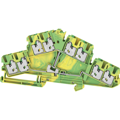 WEIDMÜLLER S2T 2.5 8C PE - S2T SNAP EN bloque de terminales de protección para conductores WEIDMÜLLER S2T 2.5 8C PE - S2T SNAP EN bloque de terminales de protección para conductores