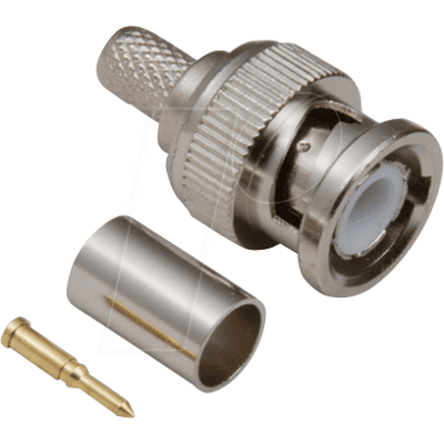BKL BNC 0401256D - Conector BNC engarzado, RG 58 Low Loss BKL BNC 0401256D - Conector BNC engarzado, RG 58 Low Loss