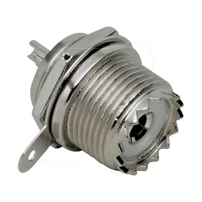 Conector UHF BKL Electronic 0406024/D - Enchufe hembra, vertical, 50Ω Conector UHF BKL Electronic 0406024/D - Enchufe hembra, vertical, 50Ω