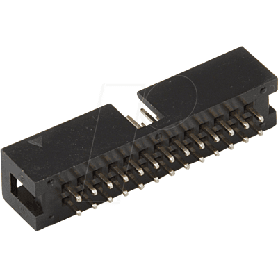 BKL 10120558 - Cubeta para pasadores, 16 polos, contactos dorados, 2,54mm BKL 10120558 - Cubeta para pasadores, 16 polos, contactos dorados, 2,54mm