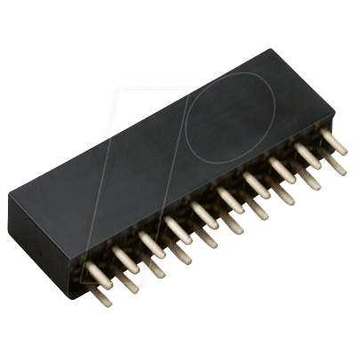 BKL - 10120816 - 2 x 25 pines - dorado - Regleta de conectores hembra BKL - 10120816 - 2 x 25 pines - dorado - Regleta de conectores hembra