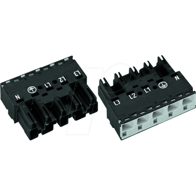 WAGO 770-415 - WINSTA® MIDI plug, 5-pin, without strain relief WAGO 770-415 - WINSTA® MIDI plug, 5-pin, without strain relief