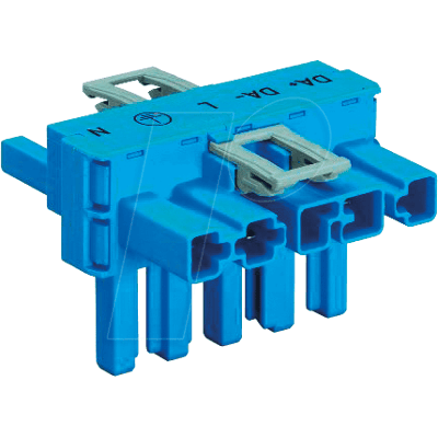 WAGO 770-617 - WINSTA® MIDI T-distributor, 5-pin WAGO 770-617 - WINSTA® MIDI T-distributor, 5-pin