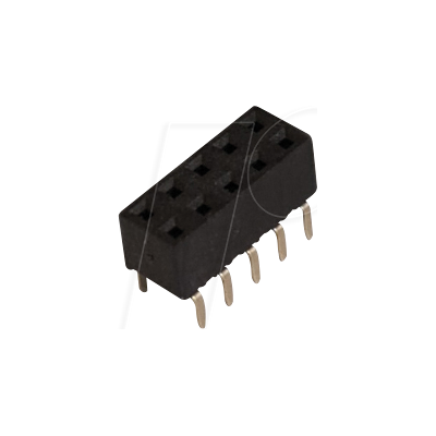 BKL 10122224 - Conector hembra de dos filas con entrada doble, 2x5 BKL 10122224 - Conector hembra de dos filas con entrada doble, 2x5
