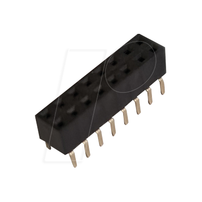 BKL - 10122225 - 2x8 2.54mm - Gold-plated - Conector BKL - 10122225 - 2x8 2.54mm - Gold-plated - Conector