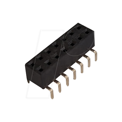 BKL 10122231 - Conector hembra de dos filas con entrada doble, 2x7 BKL 10122231 - Conector hembra de dos filas con entrada doble, 2x7