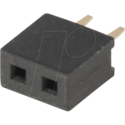 BKL 10120716 - Regleta de conectores hembra 2,00mm 1x2 recta BKL 10120716 - Regleta de conectores hembra 2,00mm 1x2 recta