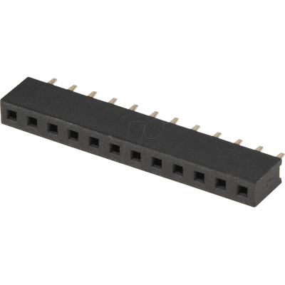 BKL 10120723 - Regleta de hembrillas 2,00mm 1x12 recta BKL 10120723 - Regleta de hembrillas 2,00mm 1x12 recta