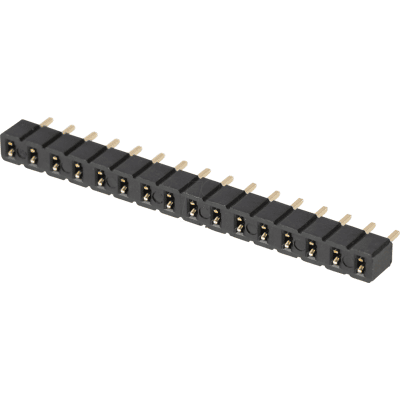 BKL 10120973 - Regleta de conectores hembra 2,54mm 1x16 recta BKL 10120973 - Regleta de conectores hembra 2,54mm 1x16 recta