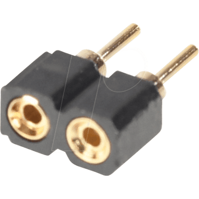 BKL 10120979 - Regleta de casquillos de precisión 2,54mm 1x2 BKL 10120979 - Regleta de casquillos de precisión 2,54mm 1x2