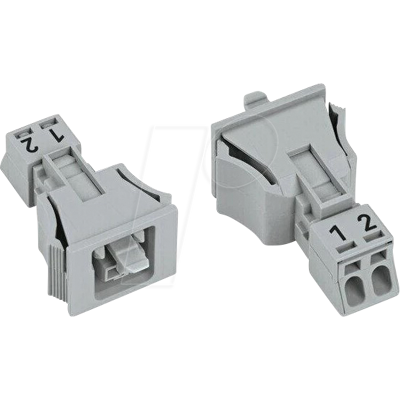 WAGO 890-742 - Conector hembra WINSTA® mini, 2 polos WAGO 890-742 - Conector hembra WINSTA® mini, 2 polos