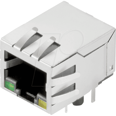 WEIDMÜLLER CAT5 T1D 3.2E4G - RJ45 socket 90°, THT Cat.5 WEIDMÜLLER CAT5 T1D 3.2E4G - RJ45 socket 90°, THT Cat.5