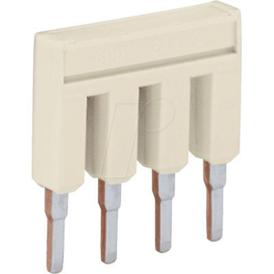 WAGO 2002-403 - Puente de peine/bloque de terminales, triple, para WAGO 2002 WAGO 2002-403 - Puente de peine/bloque de terminales, triple, para WAGO 2002