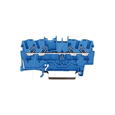 WAGO 2002-1404 - Borne de paso, 4 conductores, Ø 0,25-2,5 mm WAGO 2002-1404 - Borne de paso, 4 conductores, Ø 0,25-2,5 mm