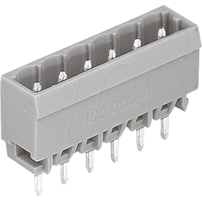 WAGO 231-138 - Conector macho recto de 8 vías, RM 5,0 mm WAGO 231-138 - Conector macho recto de 8 vías, RM 5,0 mm