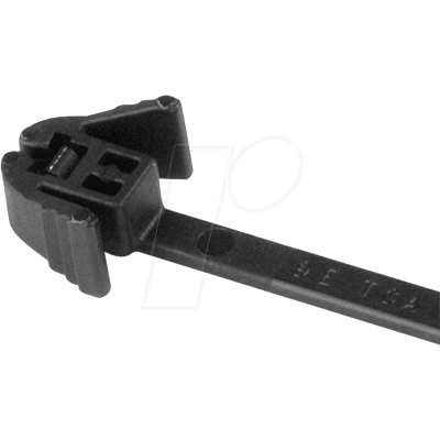 HELLERMANNTYTON HT 115-40300 - Sujetacables desmontable 305x4,7 mm, negro HELLERMANNTYTON HT 115-40300 - Sujetacables desmontable 305x4,7 mm, negro