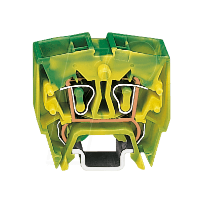 WAGO 264-727 - Borne de conductor de protección, 4 conductores, 1 polo, WAGO 264-727 - Borne de conductor de protección, 4 conductores, 1 polo,