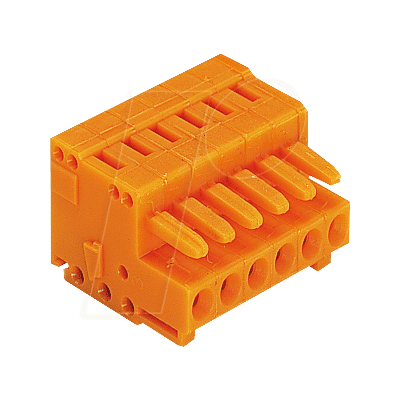 WAGO 734-206 - Barra de resorte CAGE-CLAMP, mini, RM 3,81, 6 pines WAGO 734-206 - Barra de resorte CAGE-CLAMP, mini, RM 3,81, 6 pines