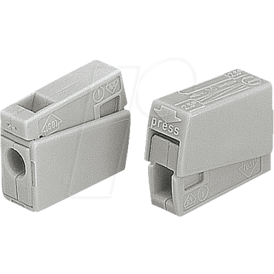 WAGO 224-101 - Terminal de luminaria estándar, 1,0-2,5 mm² WAGO 224-101 - Terminal de luminaria estándar, 1,0-2,5 mm²