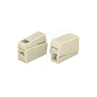 WAGO 224-112 - Borne de luminaria estándar 2x1,0-2,5 mm² WAGO 224-112 - Borne de luminaria estándar 2x1,0-2,5 mm²