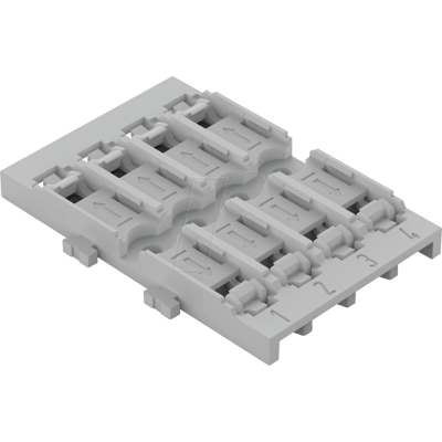 WAGO 221-2524 - Adaptador de fijación para fijación atornillada cu WAGO 221-2524 - Adaptador de fijación para fijación atornillada cu