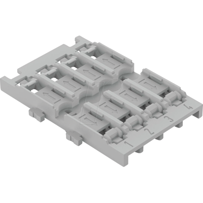 WAGO 221-2534 - Adaptador de fijación con pie de encastre cuádrupl WAGO 221-2534 - Adaptador de fijación con pie de encastre cuádrupl