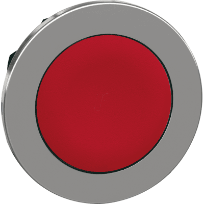 SCHNEIDER ELECTRIC ZB4FA4 - Elemento delantero para pulsador ZB4F Ø 30mm, rojo, sin cierre SCHNEIDER ELECTRIC ZB4FA4 - Elemento delantero para pulsador ZB4F Ø 30mm, rojo, sin cierre