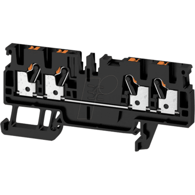 WEIDMÜLLER A4C 2.5 BK - Borne de paso Klippon® Connect, serie a negro WEIDMÜLLER A4C 2.5 BK - Borne de paso Klippon® Connect, serie a negro