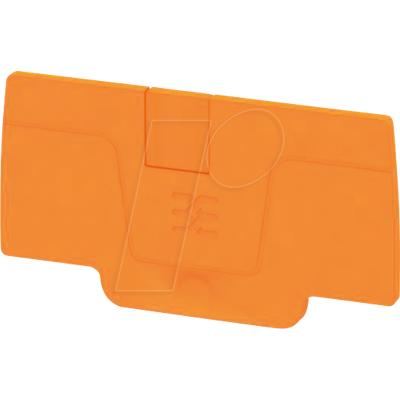 WEIDMÜLLER AEP 2C 4 OR - Placa de extremo serie A, naranja WEIDMÜLLER AEP 2C 4 OR - Placa de extremo serie A, naranja