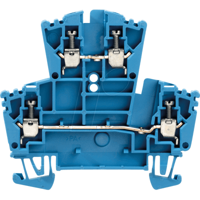 WEIDMÜLLER WDK 2.5 BL - Borne de paso Klippon® Connect, serie W azul WEIDMÜLLER WDK 2.5 BL - Borne de paso Klippon® Connect, serie W azul
