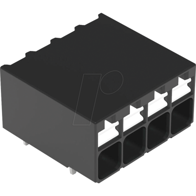 WAGO 2086-1204 - Terminal de montaje en PCB THR, pulsador, 1,5 mm², 4 polos WAGO 2086-1204 - Terminal de montaje en PCB THR, pulsador, 1,5 mm², 4 polos