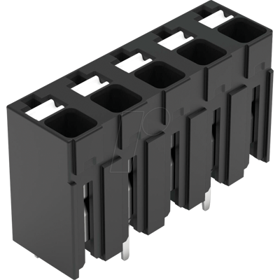 WAGO 2086-3125 - Terminal de montaje en PCB THR, pulsador, 1,5 mm², 5 polos WAGO 2086-3125 - Terminal de montaje en PCB THR, pulsador, 1,5 mm², 5 polos
