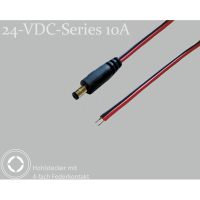 BKL Electronic 075900-750 Conector - 5.5mm/2.1mm/0.75m BKL Electronic 075900-750 Conector - 5.5mm/2.1mm/0.75m