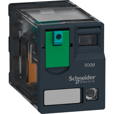 Schneider Electric RXM2AB2BD - Relé miniatura enchufable 24V, 2 NO/NC Schneider Electric RXM2AB2BD - Relé miniatura enchufable 24V, 2 NO/NC