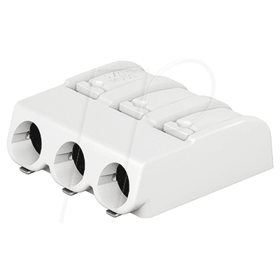 WAGO - 2061-603 - Blanco - 3-pole - PCB terminal block WAGO - 2061-603 - Blanco - 3-pole - PCB terminal block
